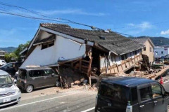 【悲報】熊本さん、また震度4の地震・・・・・・・・・