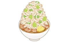 沖縄のラーメン二郎、台風で野菜を仕入れられず「ヤサイナシ二郎」を提供