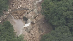【長野】安曇野市と大町市で土砂崩落　山中の道路が寸断　宿泊客や登山客など計400人近くが孤立か　土石流で橋が流されたとの情報も