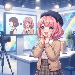 別人のように見える画像