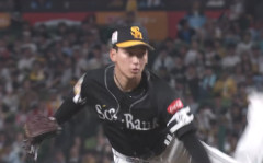前田悠伍(21) 1.75 10勝0敗 77回　小久保監督が大絶賛「大したもんです。普通は負けます。」