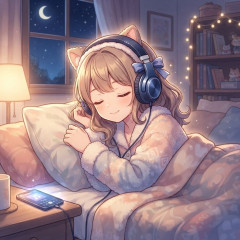 寝る時何を聴きながら寝ていますか？