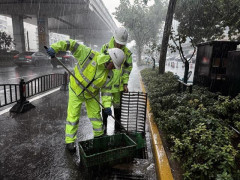 ドルフィン…台風13号、上海各地に大雨警報 ［8/10］