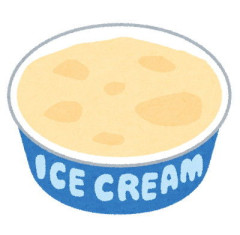 感じの悪い用務員さんのいる学校でその日のデザートのアイスクリームを机に置かれ食べる頃にはアイスがドロドロに