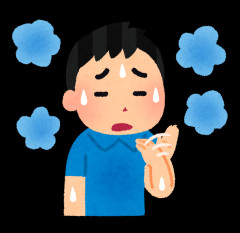 痩せてるのにやたら汗かきなんだけど、同じ人いる？
