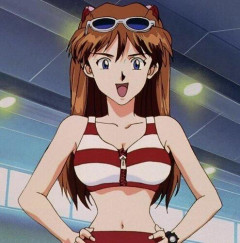 【画像】エヴァ、せっかくの水着シーンが台無しになってしまうｗｗｗｗｗｗ