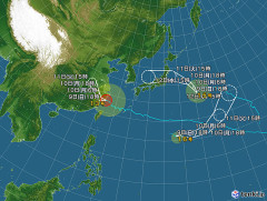 【速報】トリプル台風、乱舞