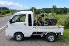 軽トラに原付積んで旅に出るのが夢なんだが原付乗ってる間は何処に車停めるの？