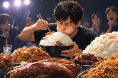 “大食いターミネーター”ことRyu、「最大で11㎏食べられる」大食い業界の過酷な舞台裏「月の食費は50万円」