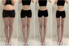 【画像】高身長女さん「どの体の私が好き？」