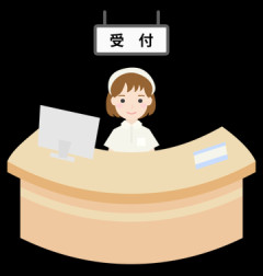 【画像】美人すぎる受付ナースに患者さんメロメロｗｗ