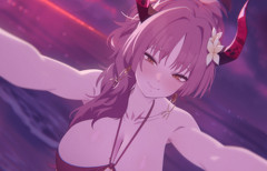 【画像】『ブルーアーカイブ』水着サツキ、物理学ガチ勢が胸と水着の布強度を算出した計算式を書いた結果、◯◯◯と判明ｗｗｗｗ　※なお乳◯は存在しないものとする