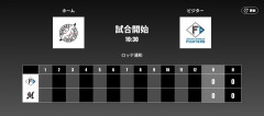 二軍試合実況　8月11日10:30～ ロッテ－日本ハム