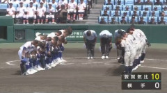 【高校野球】2回戦 敦賀気比 10-0 横手　敦賀気比が13安打10得点で勝利　3回戦進出