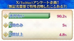 【FGO】無記名霊基を見たことがない、確定召喚のお世話になり天井を叩いたことがない、それは幸せなマスターさんなんだ