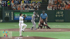 【巨人対阪神18回戦】阪神、6回表1アウト二三塁から元山の2点タイムリースリーベースでリードを4点に広げる！！！！！！！！！！！