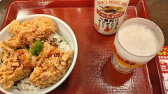 なか卯の唐揚げ丼うまくね？