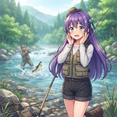アユ釣りって危険よね