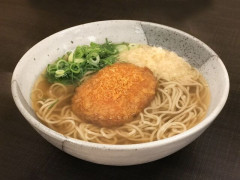 コロッケそばとかいうコロッケを台無しにする最低の料理