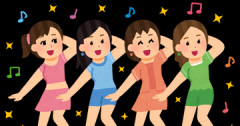 【画像】JKダンス部、なぜか部員の８割が巨胸