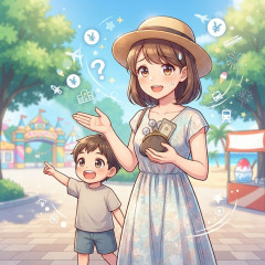 子持ち家庭の人、夏休みいくらぐらい使う予定？？