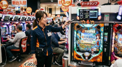 【闇】店員が台に向けてリモコンをピッと操作した後に座ったババアが1回転で大当りしてた…