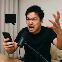 「犬がかわいそう」の声も…ショートスリーパー堀大輔氏、生配信中に激怒＆物に乱暴にあたった姿を釈明   |  1年前の街録