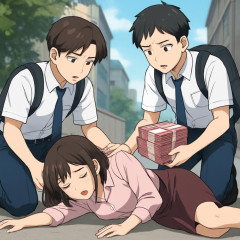 中国にて、転倒した女性を助けた中学生2人が約22万元（約500万円）を請求される
