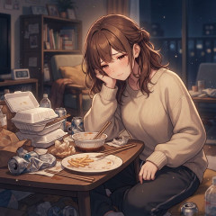 やけ食いしてる人！何がありましたか？