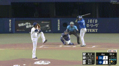【中日対DeNA19回戦】DeNA・エンカーナシオン、中日・涌井から第8号勝ち越しソロホームラン！！！！！！！！！！！！！！！