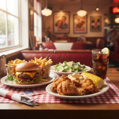 アメリカの食事ってどんなのが出るの？