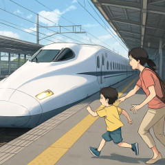 乗り遅れた親子が車両に接近、山陽新幹線が緊急停止 動画が拡散   |  sssp://img.5ch.io/ico/si2.gif  |  結局なんなのか結局分からん