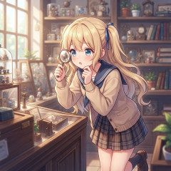 ついつい、じーっ！と見てしまうもの