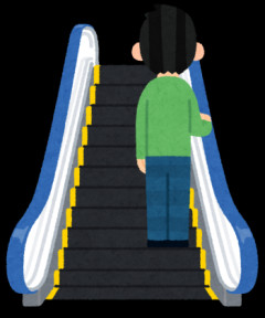【うわぁ】同僚が、エスカレーターでいつも『右側』に立って道塞いでた結果→こうなるｗｗｗ