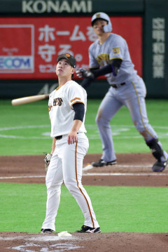 【巨人】井上温大が５回４失点　杉内俊哉投手チーフコーチ「阪神戦に投げたいと言っていた」「この殻を破ってほしい」