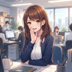 プライベートの噂話をする職場