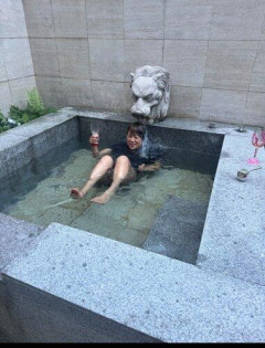【衝撃】山田邦子さんの自宅、ライオンの湯口付き露天風呂がガチの豪邸すぎるｗｗｗｗｗｗｗｗｗｗ