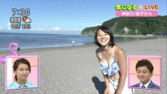 【画像】NHKの女子アナ、水着になり日焼けあとくっきりな巨胸を見せつけるｗｗｗｗｗｗｗｗｗ