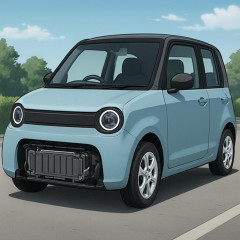 『入念な研究によるつくり込みには驚き』の軽EV なんで電池パックがむき出しで路面向いてるんだよ…   |  てか新車なのにもうサビが出てるんですが・・・