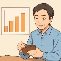 中央値は100万円前後に   #40歳代・50歳代おひとりさまの平均貯蓄額