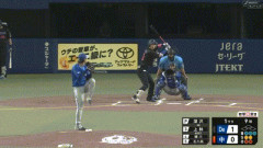【中日対DeNA20回戦】中日・上林、復帰後初打席で今季第1号同点ソロホームラン！！！！！！！！！！！！！！