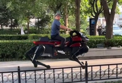 中国で開発されたロボット馬がこちら！