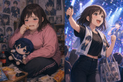 【マジか】推し活で30㎏減!?恋の力と思いきや・・・オタクの真実とはｗｗｗｗｗｗｗｗｗｗｗｗｗｗｗ