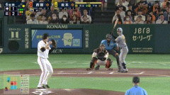 【巨人対阪神20回戦】阪神・坂本誠志郎、巨人・西舘から第6号逆転2ランホームラン！！！！！！！！！！！！！！！