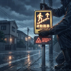 【画像】千葉県内一部地域に、レベル5 直ちに避難を