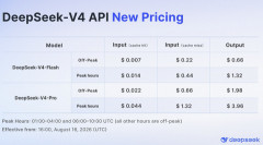 【悲報】DeepSeek、APIを値上げ12倍。終わりだよこの国