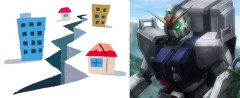 ※もしも自然災害と戦うガンダム作品があったら