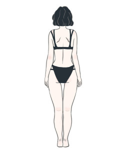 【画像】プールサイドの水着女さん、ケツがデカすぎる