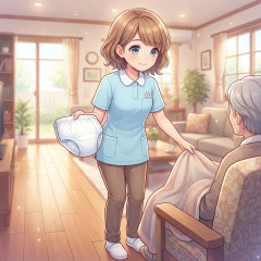 介護オムツのお世話