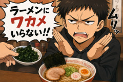 ラーメンにワカメいらないよな